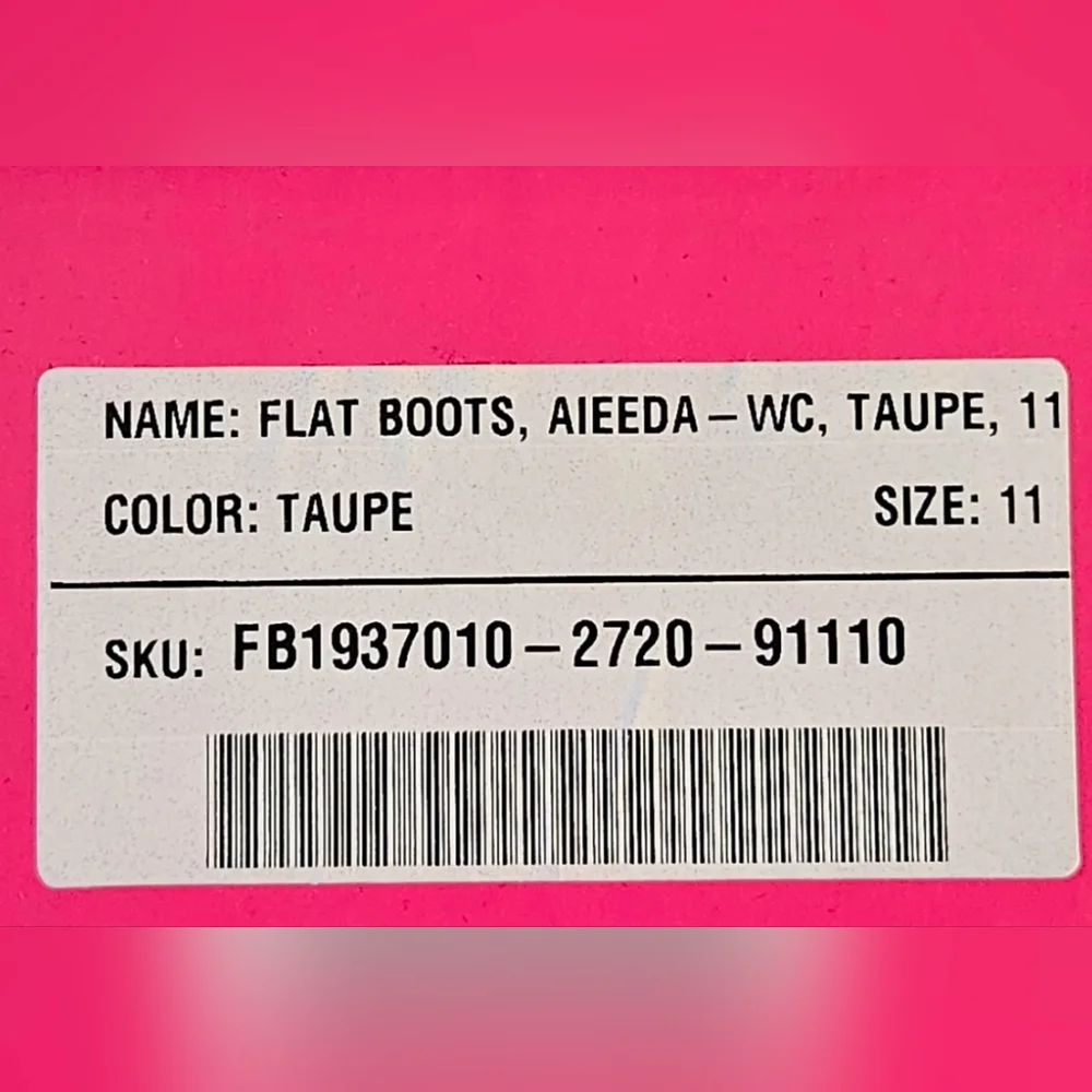 Shoe Dazzle Tan Heeled Boots NWOT SIZE 11 WC - Picture 4 of 13